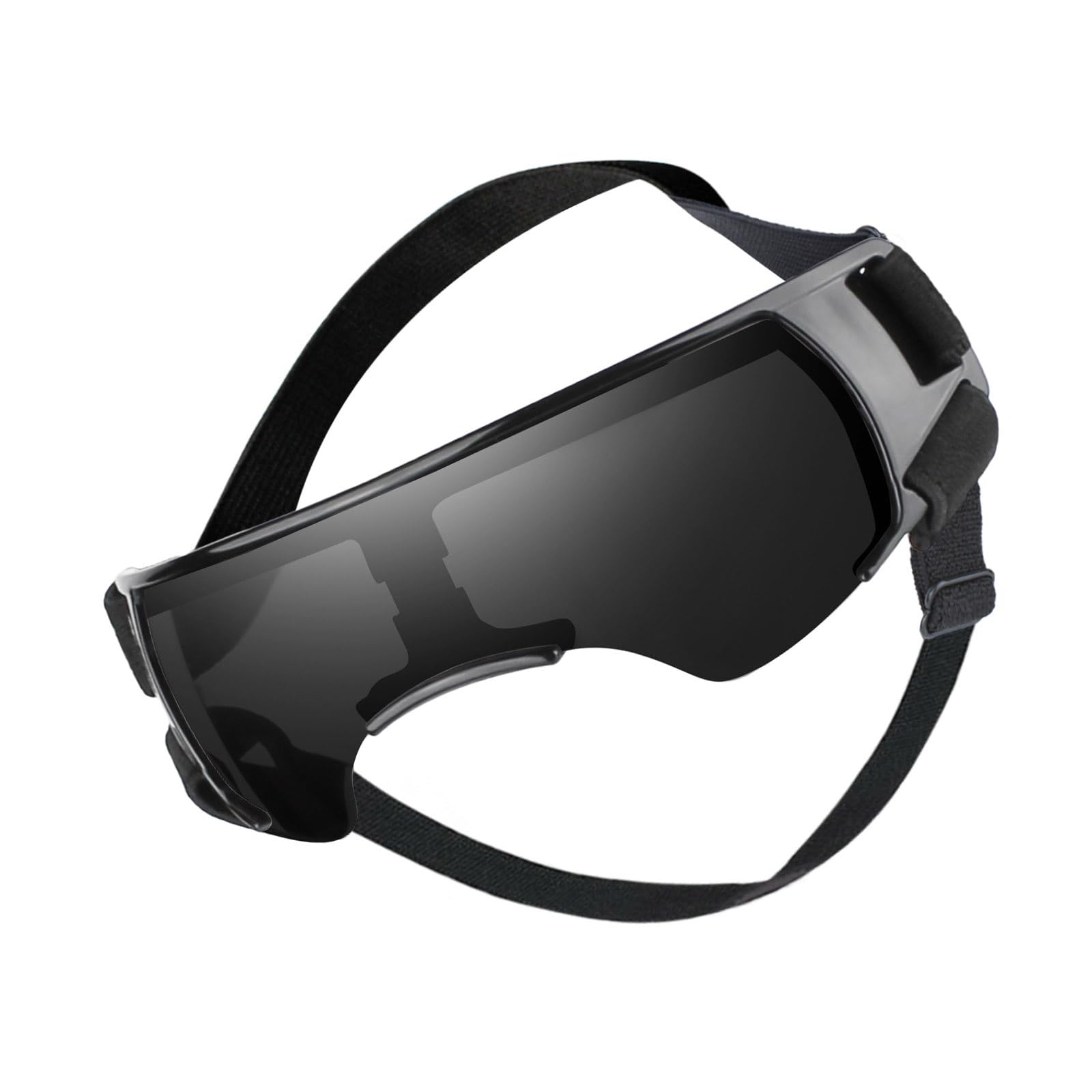 Kalttoy Black Pet Shades Dogs Goggles For Heavy Snow Region With Adjustable Strap Easy Wear For Sports Travel Hiking Dog Shades