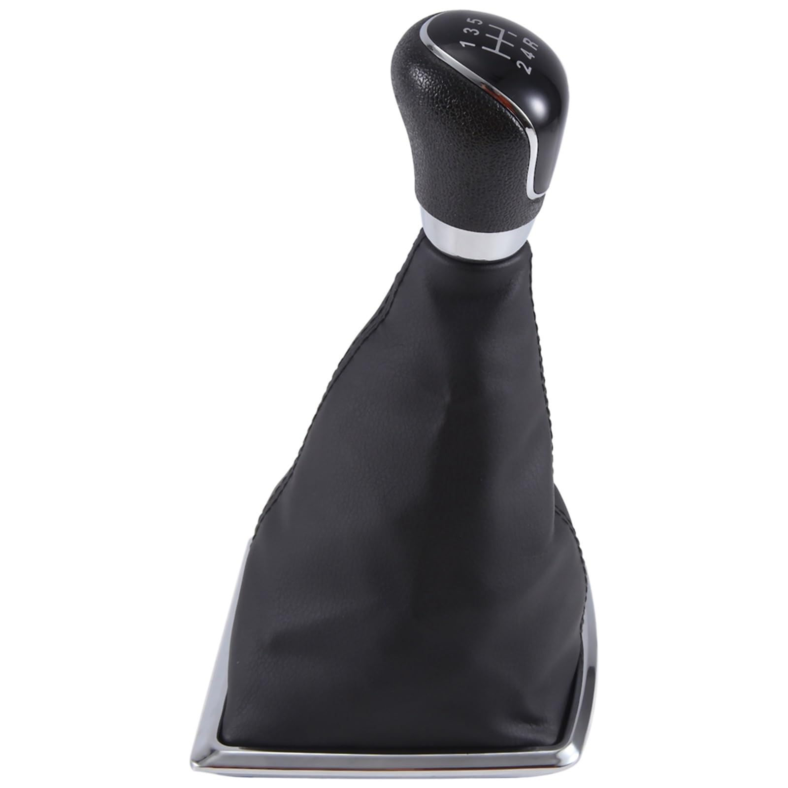 XZCVTYW 5 Speed Car Gear Shift Knob Shifter Lever Gaiter Boot Cover for Ford for Focus MK2 FL MK3 MK4 MK7 Mondeo Galaxy Kuga Car Gear Shift Knob Head