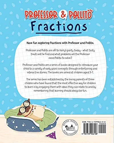 Professor & Pollito: Fractions (Early learning, for children aged 3-7)