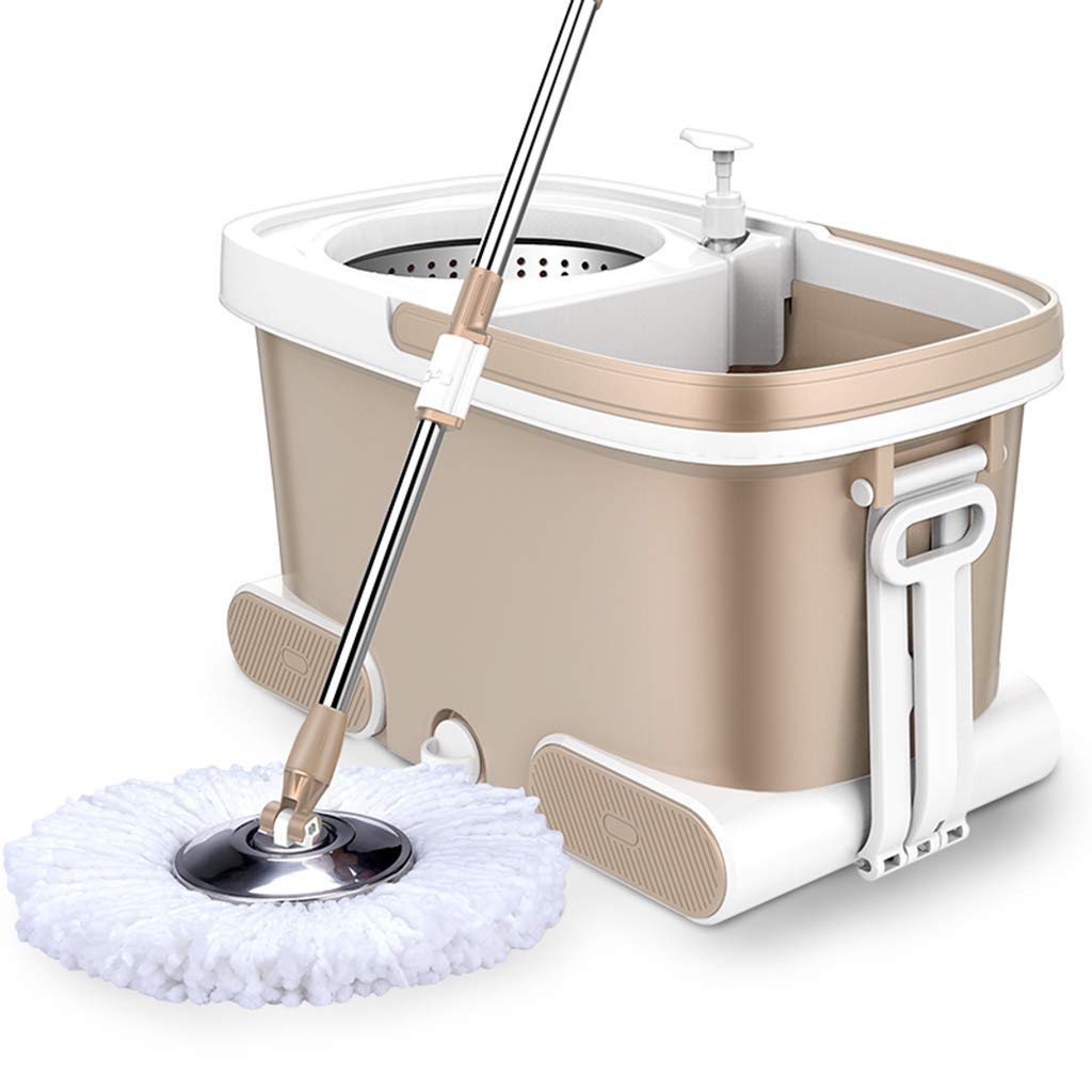 Balai magique rotatif 360 pour laver les sols de la cuisine sans se baisser