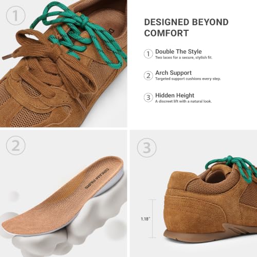 Women's Retro Lace Up Sneakers - image 6