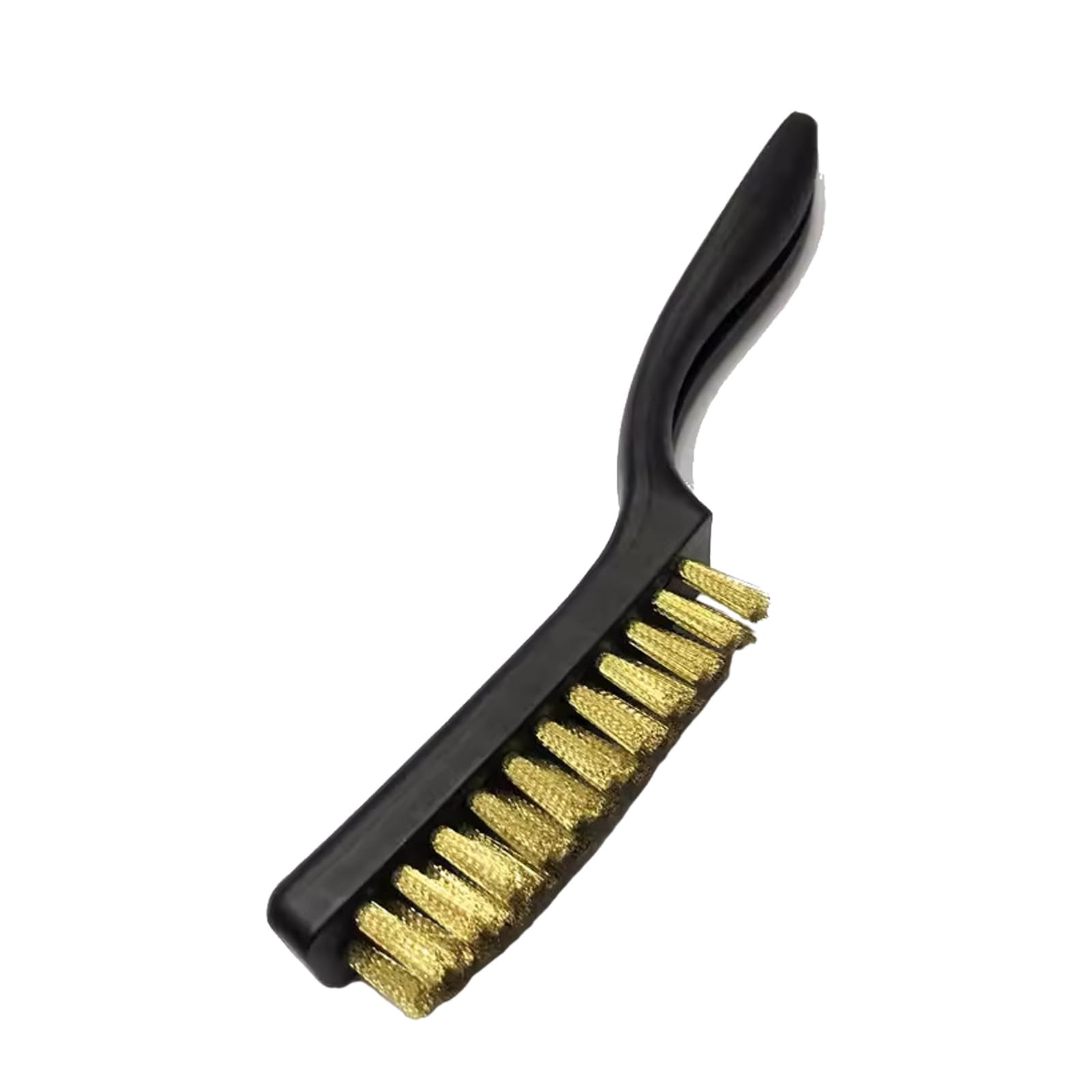 Industrial Strength Rust Scrubber Brush Copper and Steel Construction Nonslip Handle for Mechanical Projects Copper Wire Cleaning Brush