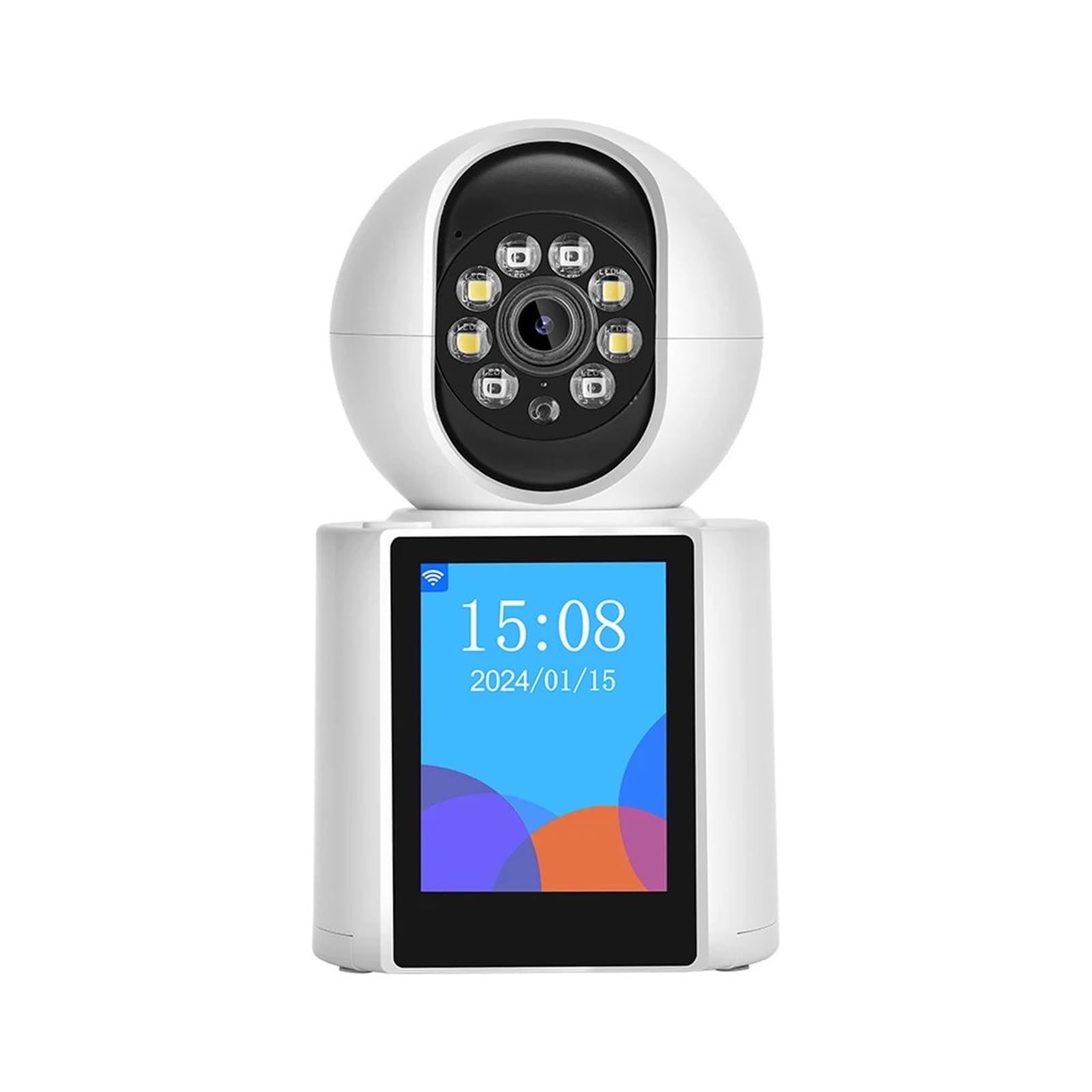 JVDDI Video Intercom Camera 5MP WIFI IP Camera Baby Monitor 2.8inch Screen Smart Home Wifi Camera Auto Tracking CCTV Cam(5MP Camera No SD)