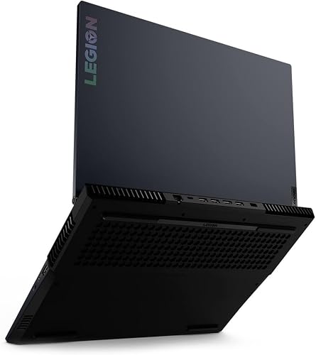 Lenovo Legion 5 Gen 6 Ordinateur Portable Gaming 15,6" FullHD 120 Hz (AMD Ryzen 5 5600H, 8 Go RAM, 512 Go SSD, Nvidia GeForce RTX 3060-6 Go, sans système d'exploitation) Bleu/Noir Clavier QWERTY - 5