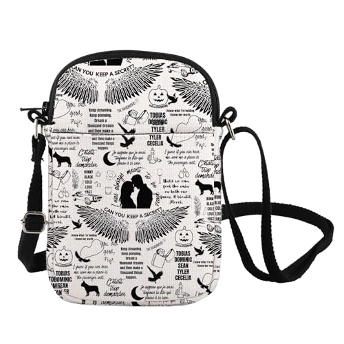 Fantasy Book Inspire Crossbody Bag Dark Romance Bookish Gift Book Series Merch Shoulder Bag