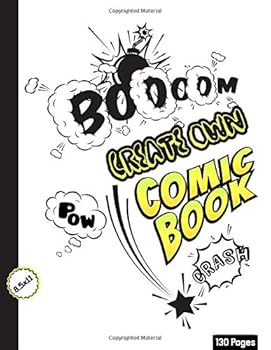 Paperback Create Own Comic Book : Blank Comic Book for Comic Drawing and Comic Fantasy,Comic for Kids/Teens/Students Book