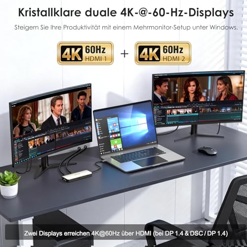 High Performance professional laptop docking station Bundle