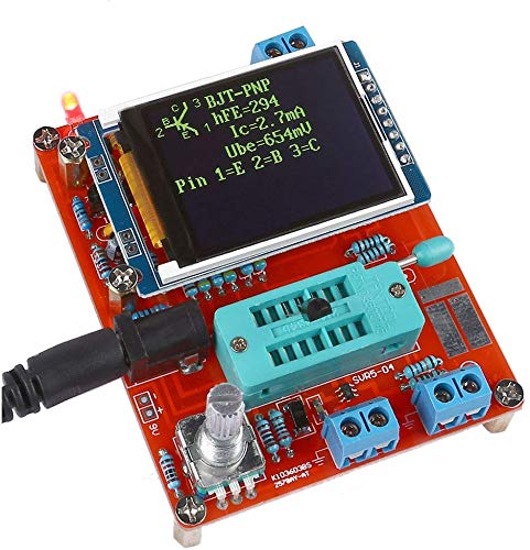 REES52 MRH1631426738275XW Multifunctional LCD GM328 Transistor Tester Diode Capacitance ESR Voltage Frequency Meter PWM Square Wave Signal Generator