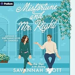 Misfortune and Mr. Right Audiolibro Por Savannah Scott arte de portada