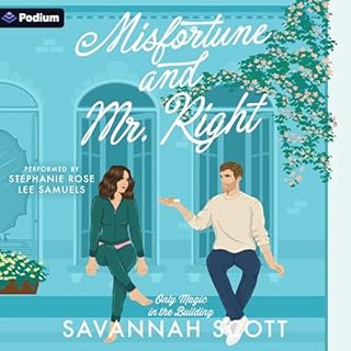 Misfortune and Mr. Right Audiolibro Por Savannah Scott arte de portada