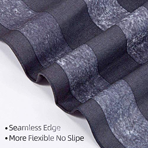 Zeedix 9 Pcs American Flag Outdoor Bandana Face Mask- Microfiber Uv Protection Seamless Headwear, Multifunctional Face Neck Gaiter For Riding, Skiing, Snowboarding, Balaclava, Hiking, Fishing(Gray) #TOP1