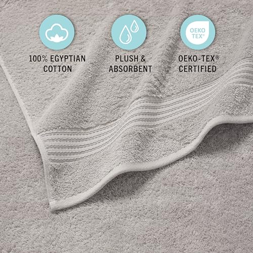 Marthastewartegyptiancottonbathtowelsset6piece2bathtowels2handtowels2washclothsabsorbentbathroomtowelsbathroomessentialssilver  Urban Country Home Decor Martha stewart egyptian cotton bath towels set 6 piece 2 bath towels 2 hand towels 2 washcloths absorbent bathroom towels bathroom essentials silver  urban country home decor