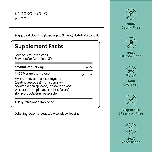 Quality of Life Kinoko Gold AHCC Supplement