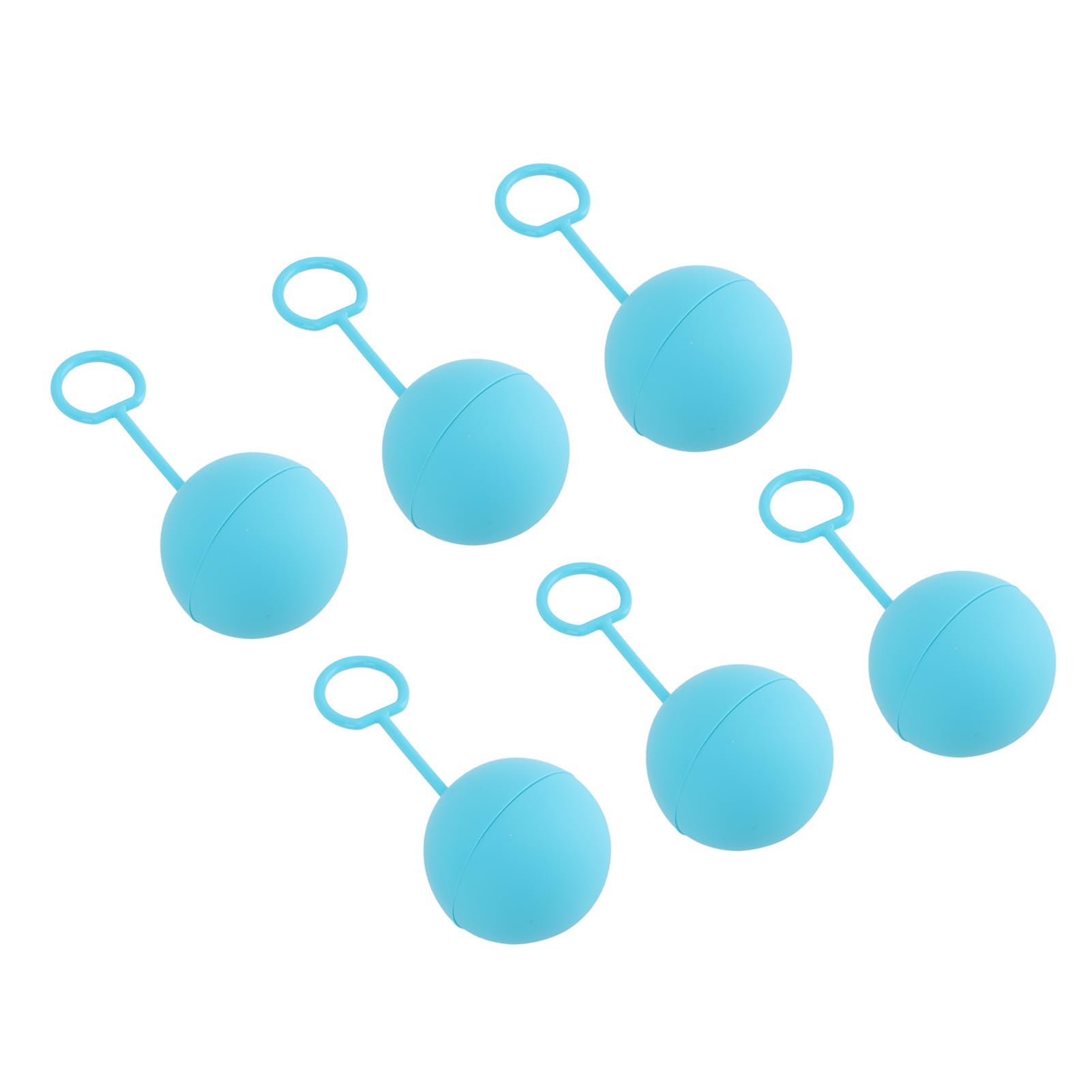 Water Ball Refillable Water Balloons Self Sealing Reusable for Pool Party (Blue)