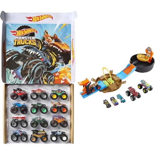 Hot Wheels 12-Pack + Stunt Tire Playset