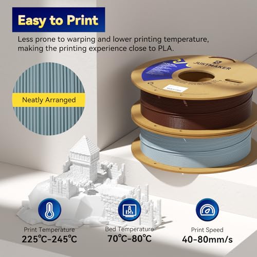 Filamento PETG+ para impresora 3D de alta resistencia - Marrón, 1.75 mm, 1 kg - Fernando Cortés Filamento PETG+ para impresora 3D de alta resistencia - Marrón, 1.75 mm, 1 kg - Fernando Cortés