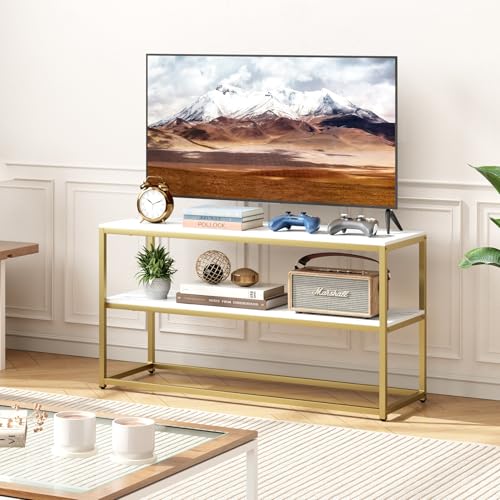 Luxury Marble Top TV Console
