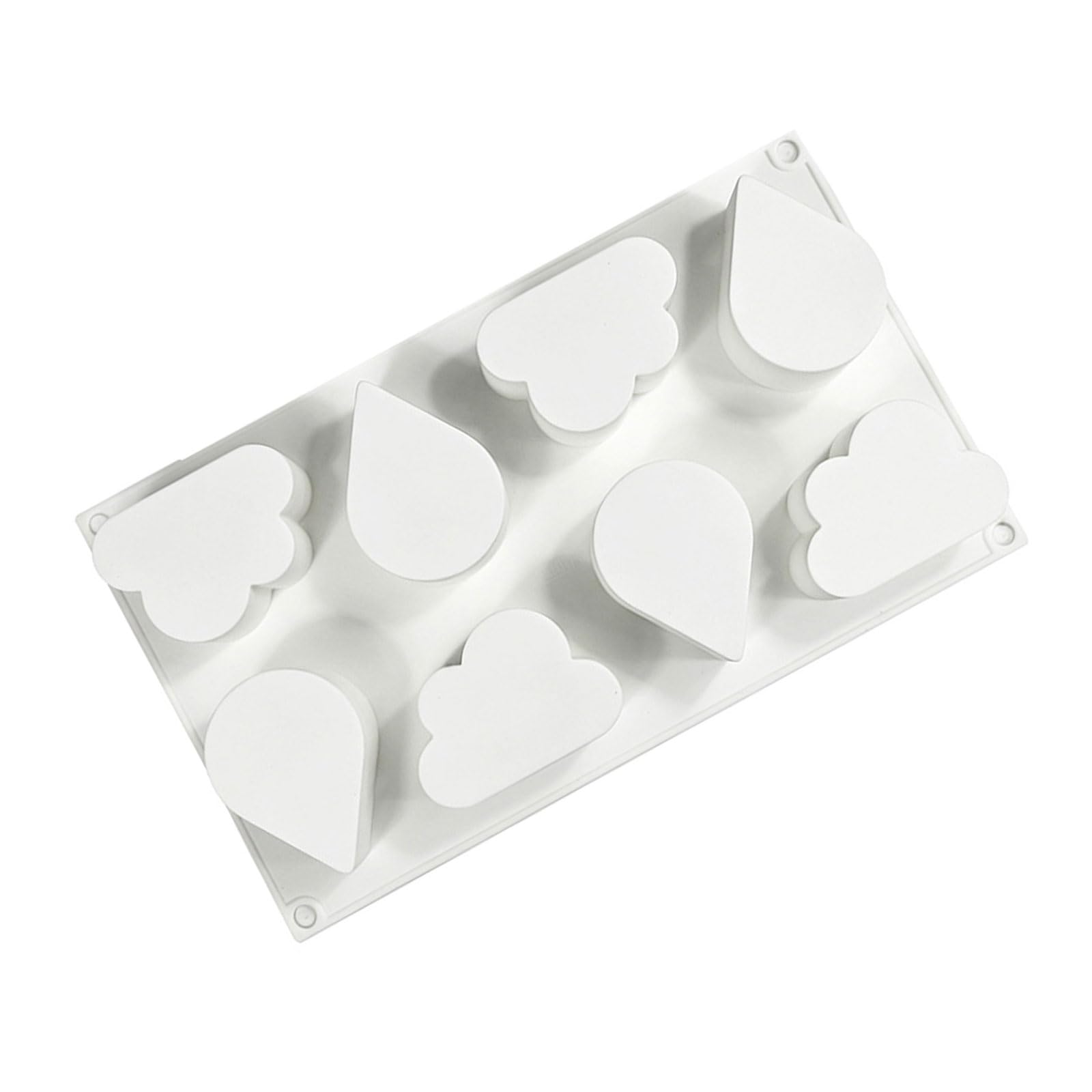 Innovative Cloud Design Silicone Mold Set Baking Equipment for Mousses Puddings Chocolate and Homemade Making Cake Making Tool