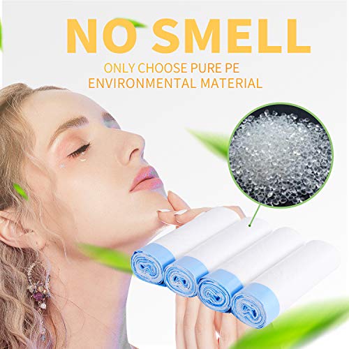 Vasuler 4 Gallon Trash Bags,Garbage Bags Tall Strong Super-Thickened Drawstring Solid Small Trash Bags,Garbage Bags For Kitchen,Bathroom, Bedroom, Home, Office, Trash Cans 4 Gallon 100 Count #TOP1