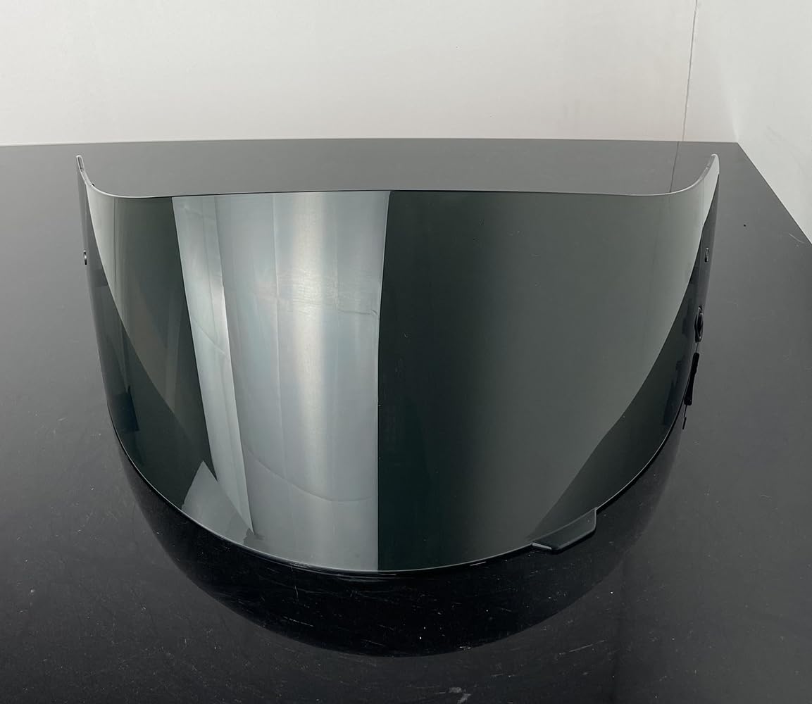 ANSUNDA HJ-09 Helmet Visor Replacement,Motorcycle Helmet Face Shield Sunshield UV Protection for HJC CL-15 CL-17 CL-16 CL-SP AC-12 FS-10 CS-R1 IS-16 CS-R2 (Deep Black)