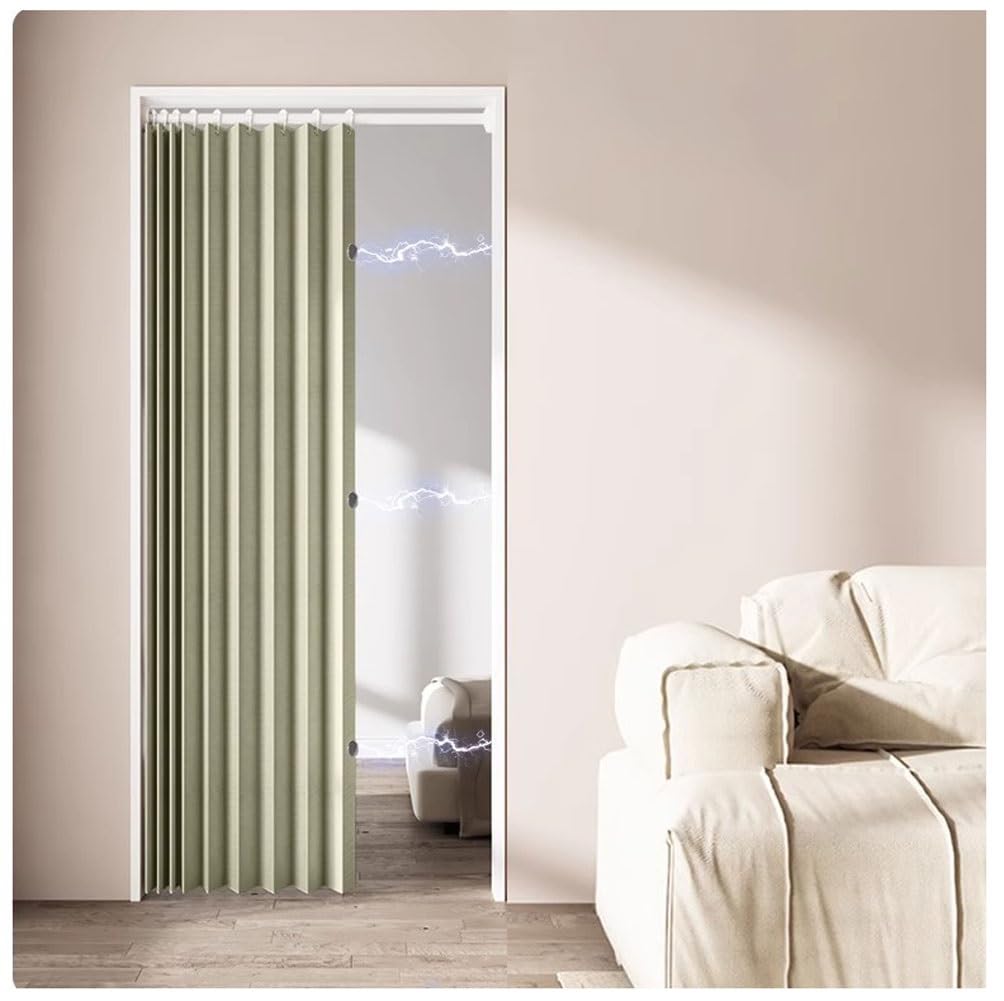Rideau de séparation imperméable et magnétique pour salle de bain et salon 300x180cm