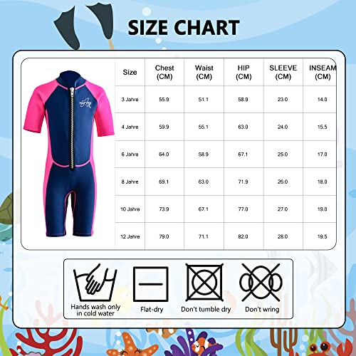Traje de neopreno para niños con protección térmica contra el agua fría 3