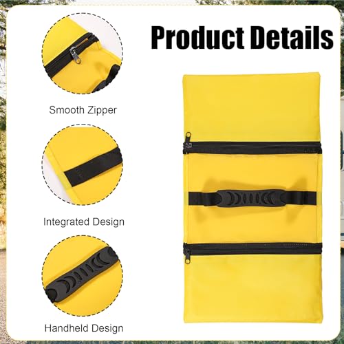 Image of 2pcs RV Sewer Weight Bag, Sewer Hose Support, RV Hose Fastening Device with Zipper Camper Sewer Accessories to Decrease Accidental Spillage and Prevents Waste Lines from Dislodging