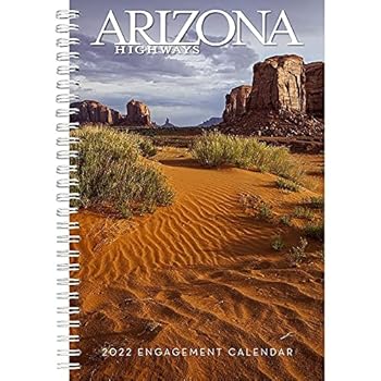 Ring-bound Arizona Highways 2022 Engagement Calendar Book