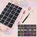 Canvalite 25000PCS Resin Jelly Rhinestones for Crafting, Black Flatback Gems, Bedazzling Crystal with 5x2.5g B7000 Jewelry Glue and Tweezers Dotting Pen for DIY Crafts Clothing Shoes Nail Art