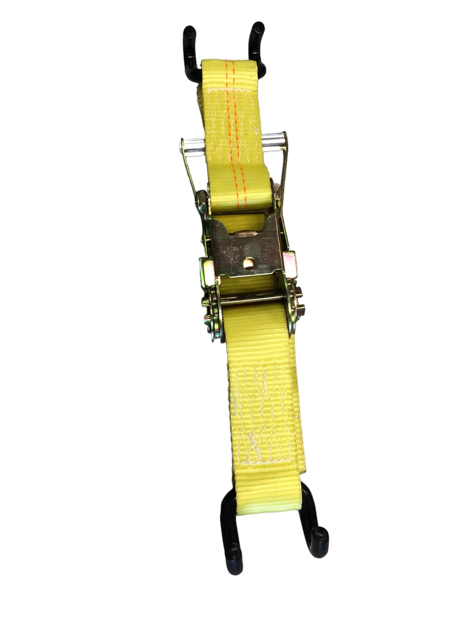 Steering Wheel Strap Lock with Coated Claw Hooks for Wrecker Tow Truck