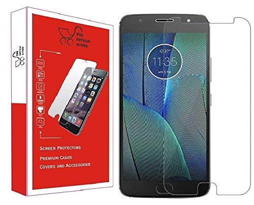 Full Protection Tempered Glass for Motorola Moto G5s Plus [Anti-Scratch] [Gorilla] [Free Cleaning Kit Included]