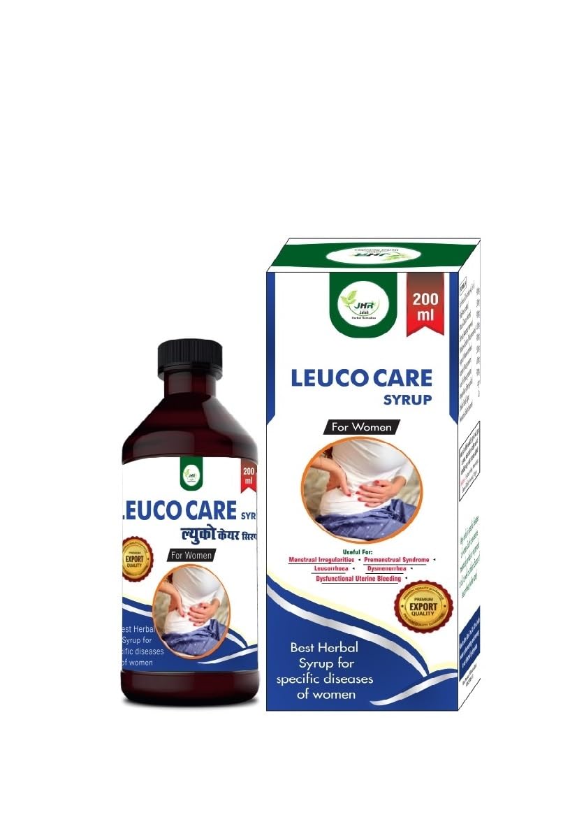 JALALI'S LEUCO CARE SYRUP (for leucorrhoea,menorrhagia,General debility,fatigue,anaemia) Best herbal syrup for specific diseases of women no side effects-picture-14