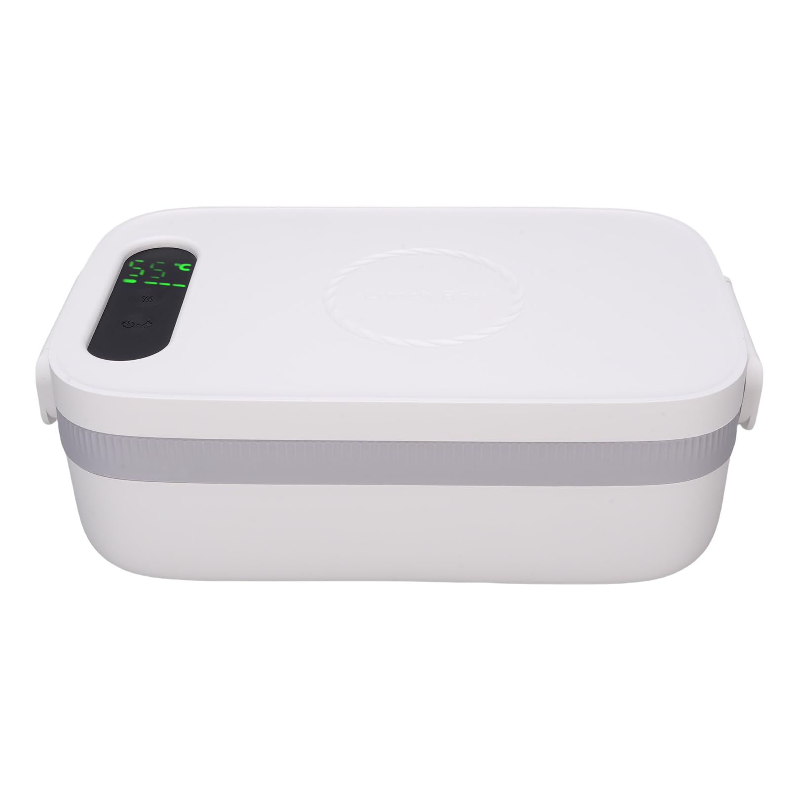 Cuifati Portapranzo Elettrico Senza Fili 14000mAh, Portapranzo Autoriscaldante Alimentato a Batteria, Scaldavivande Ricaricabile per Picnic da Viaggio in Ufficio in Auto, Interno in Acciaio