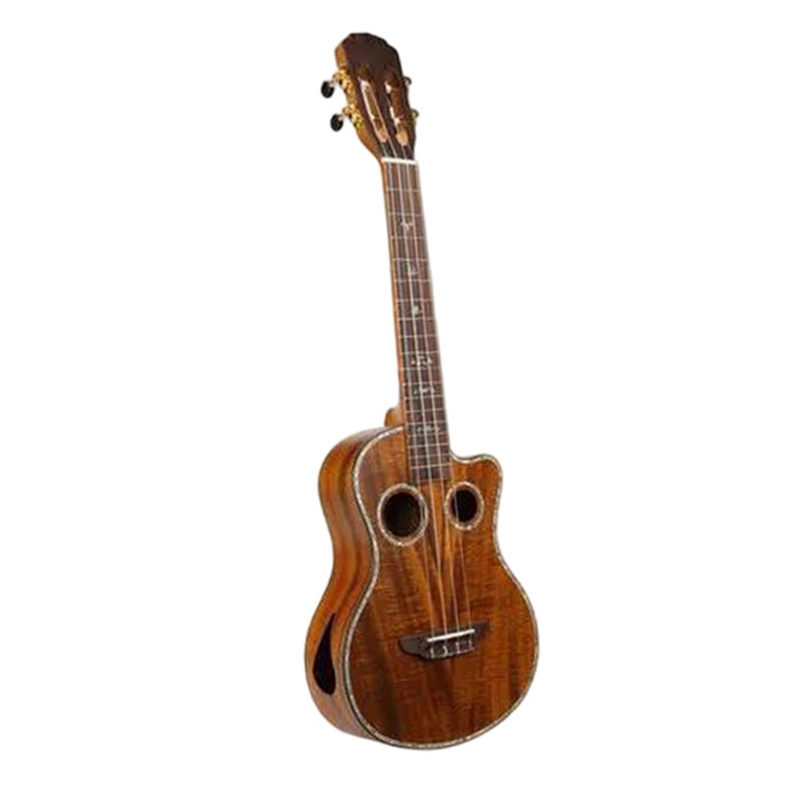 Profesjonalna Ukulele Profesjonalne Ukulele Tenorowe 26 Cali Podwójny Otwór Rezonansowy Pokrowiec Pasek Na Tuner Kapodaster
