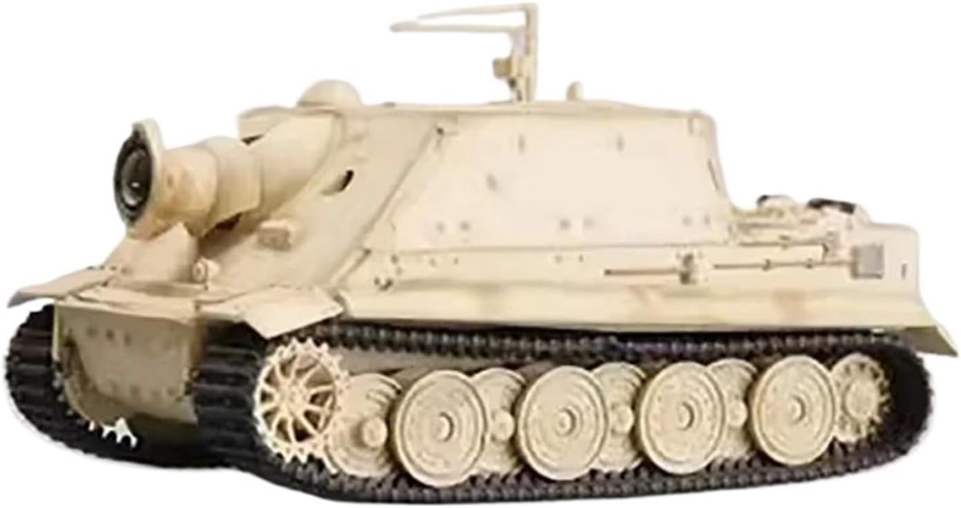 Realistic Tank 1:72 Scale for German Assault Tiger Mortar Tank Model Kit Static Die Casting Collectible Ornament Static Tank Model