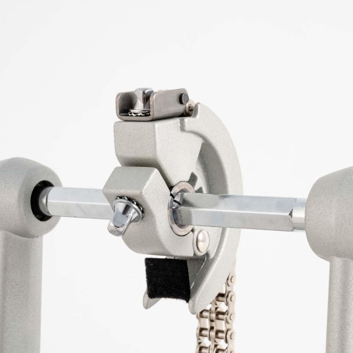 Dixon PP-P2D-EU - Macchina a doppio pedale con doppia catena, doppia chain drive, con custodia, batteria a pedale per basso