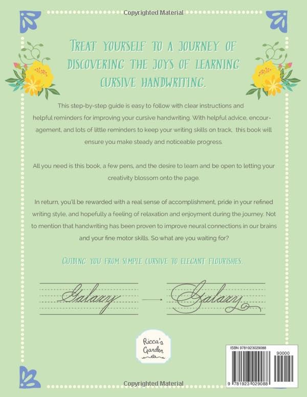 The 7 Steps to Elegant Cursive Handwriting: Master the Art of Beautiful Penmanship - Image 2