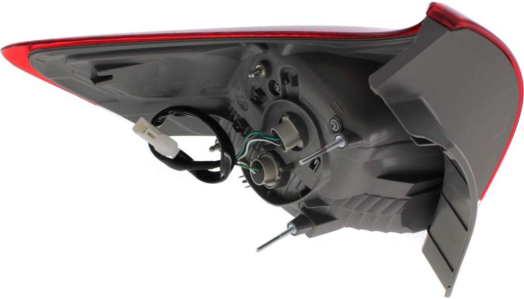 CarLights360: For Toyota Venza Tail Light Assembly 2013 2014 2015 2016 Passenger Side | DOT Certified | TO2801190 | 81550-0T020