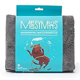 Messy Mutts Ultra Soft Microfiber Towel with Hand Pockets | Super Absorbent Moisture Locking | Soft, Durable Plush Microfiber Dog Towel | Machine Washable Dog Shammy Messy Mutts Ultra Soft Microfiber Towel with Hand Pockets | Super Absorbent Moisture Locking | Soft, Durable Plush Microfiber Dog Towel | Machine Washable Dog Shammy