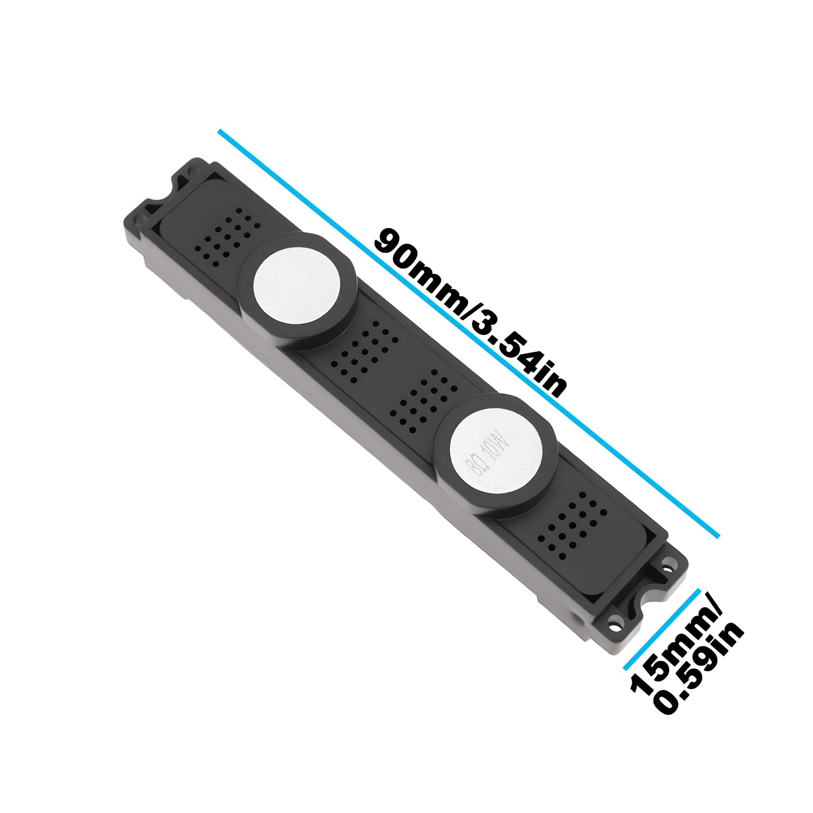 Nucleo altoparlante 8 Ohm 10W 90 x 15 mm compatibile con Samsung UA32C4000P TV BN96-12941d BN96-13406B