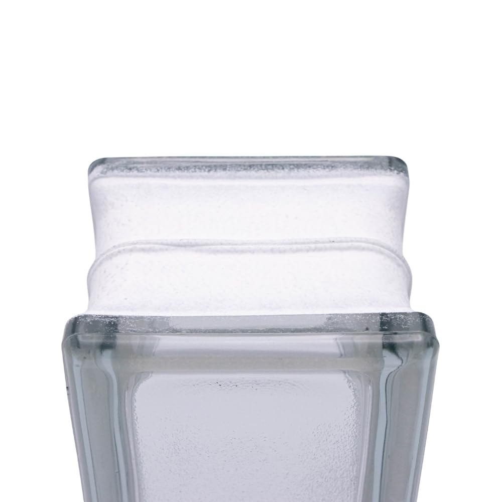 Riva - Ladrillo de cristal (19 x 9 x 8 cm, 10 unidades)