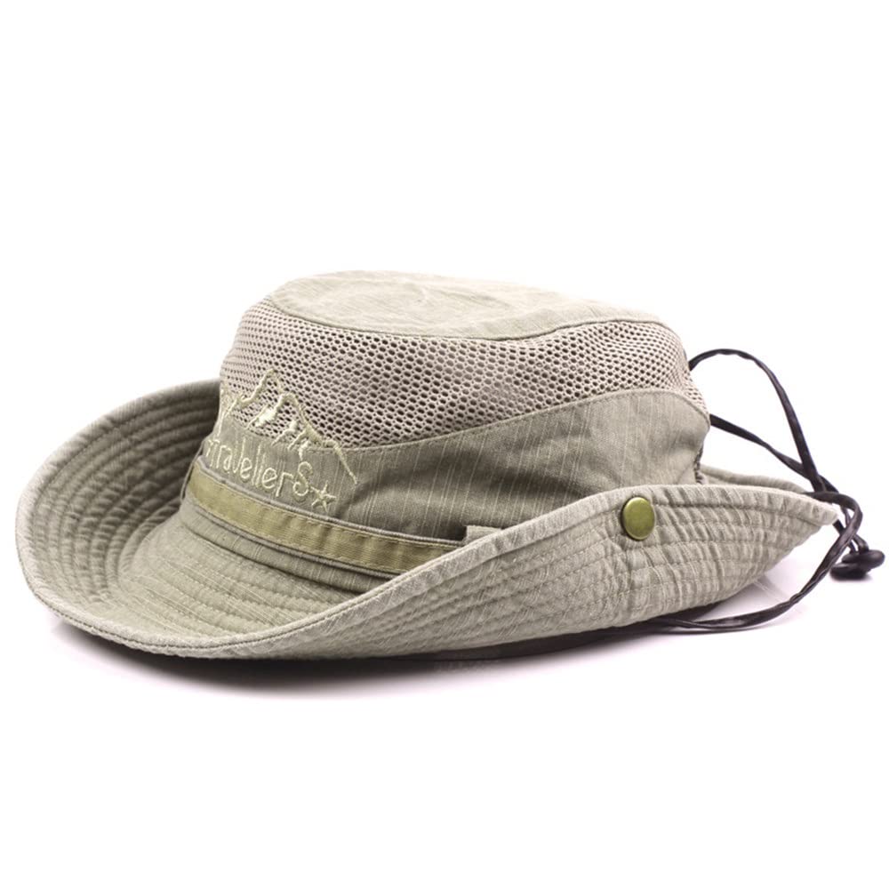 Cappello da Pesca Cappello Estivo da Uomo in Maglia di Cotone con Cappello Sole per Ombreggiatura Esterna