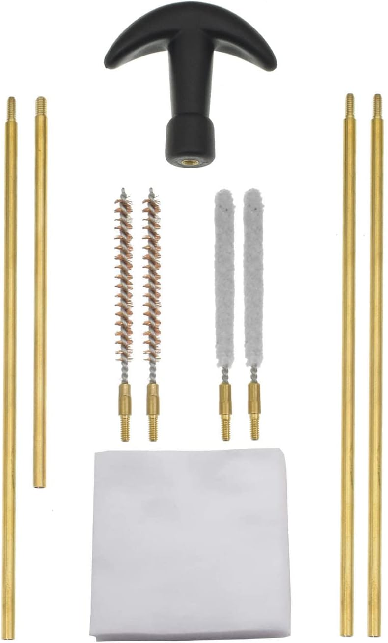 Cleaning Kit.177 pellets.177/.22 4.5mm/5.5mm Air Rifle Pistol Airgun Barrel Cleaning Brush Kit