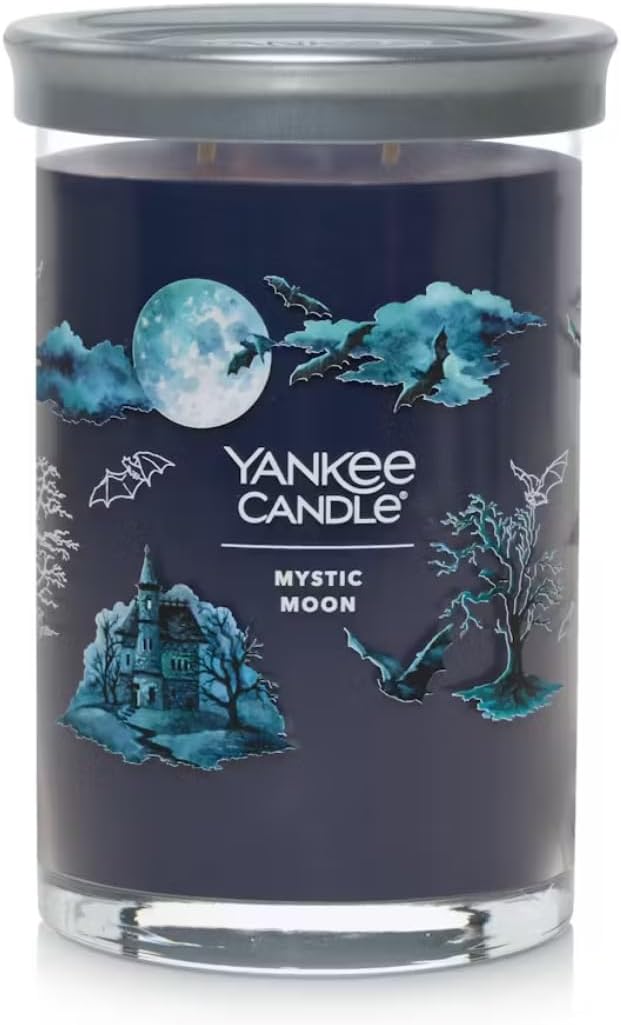 Yankee Candle Signature Tumbler Candles (Large 2 Wick & 3 Wick Candle) (Mystic Moon, 20 OZ)