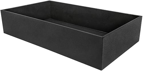 14-34 x 8-12 bandeja de joyería exhibición 3 '' profundo escaparate caja coleccionista joyería caso