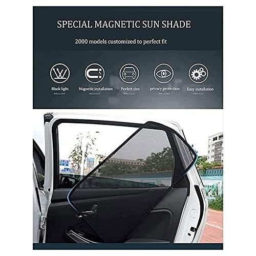 Tendine Tendine Parasole Laterali Per Subaru Per Forester 2013-2018, In Rete Traspirante, Accessori Per Auto, 2 Pezzi, Porte Posteriori