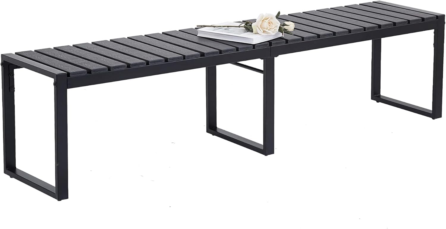 100 Cm Buiten Tuinbank Houten Buitenbanken Terras Stoel Bank Houten Latten Zitplaatsen 120 Cm 150 Cm 180 Cm Gietijzeren Poten Voor Alle Weersomstandigheden (Size : 100cm
