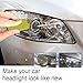 Car Headlight Repair Fluid, Headlight Restoration Kit,Ceramic Cleaner and Restorer Kit Refill Bottle for Repair Yellowing, Haze, Oxidation, Scrashes,Car Essentials for Men (50ml 3Pcs)
