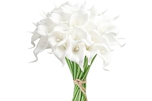 IPOPU Artificial Lilies: Lifelike Calla Lily Blooms for Home Décor