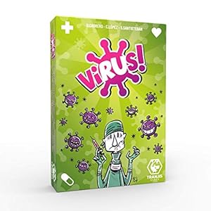 Tranjis Games – Virus! – Juego de cartas, 8 a 99 años (TRG-01vir)